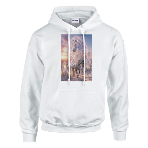 Kristallwüste im Morgenlicht – Hoodie