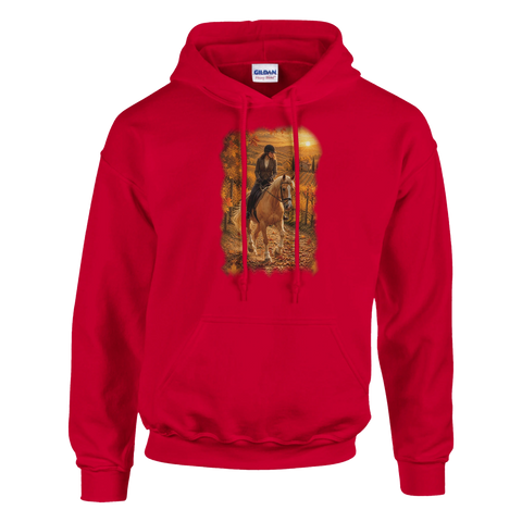 Reiterin im Weinberg – Hoodie