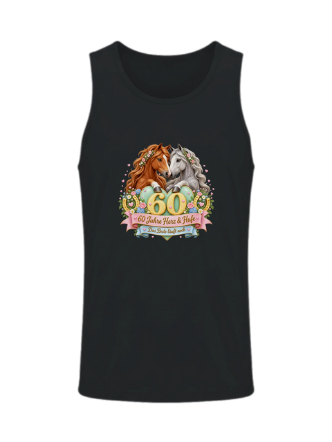 60 Jahre Herz und Hufe – Herren-Tank-Top