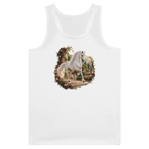 Andalusier im Rosengarten – Tank-Top