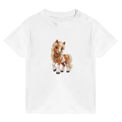 Gänseblümchen-Lio – Baby-T-Shirt