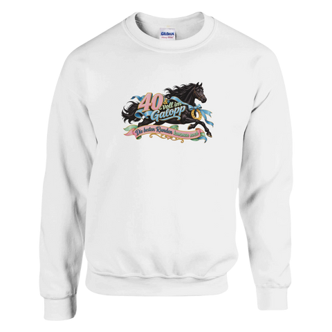 40 und voll im Galopp – Pullover