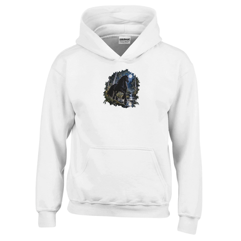 Friese im Mondbirkenwald – Kinder-Hoodie