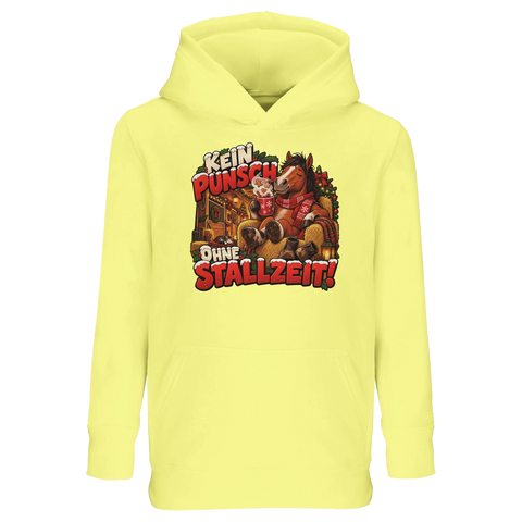 Kein Punsch ohne Stallzeit! – Kinder-Hoodie