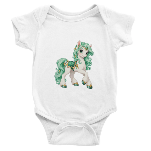 Mintzauber-Mina – Baby-Strampler