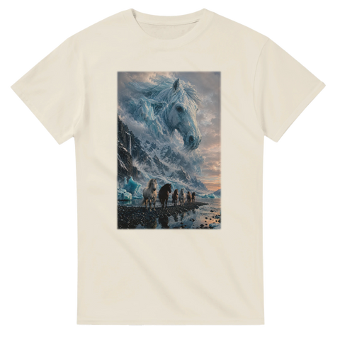 Gletscherfjord der wandernden Herde – T-Shirt