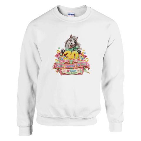 Galopp ins neue Jahrzehnt! – Pullover