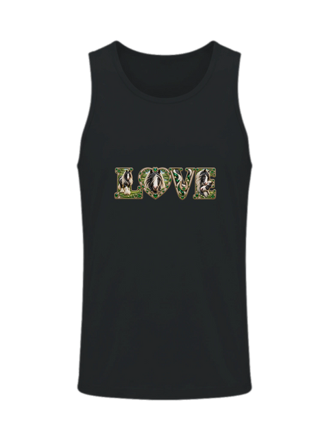 Love – Tinker in Smaragdgrün – Herren-Tank-Top