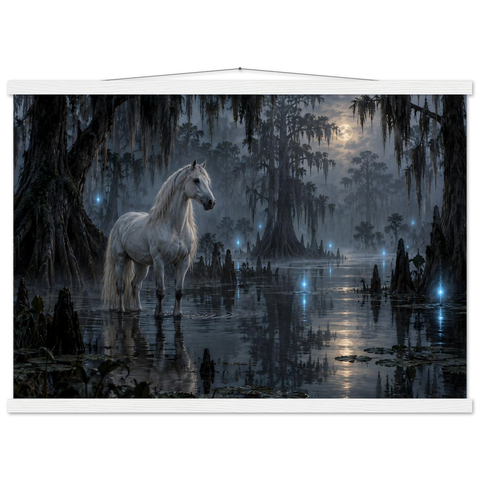 Schimmel im Irrlichtsumpf – Poster mit Leisten 50×70 cm