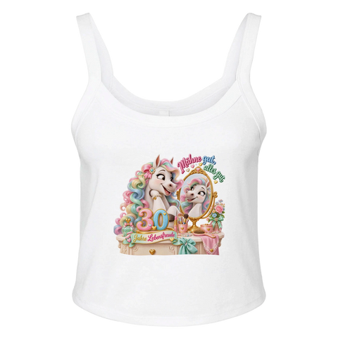 Mähne gut, alles gut! – Ripp-Tank-Top