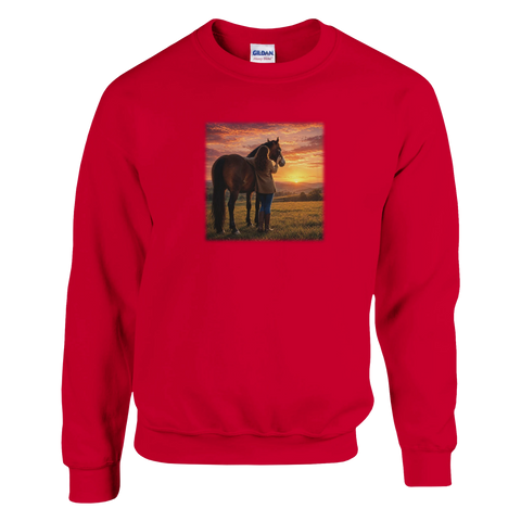 Abendsonne auf der Weide – Pullover