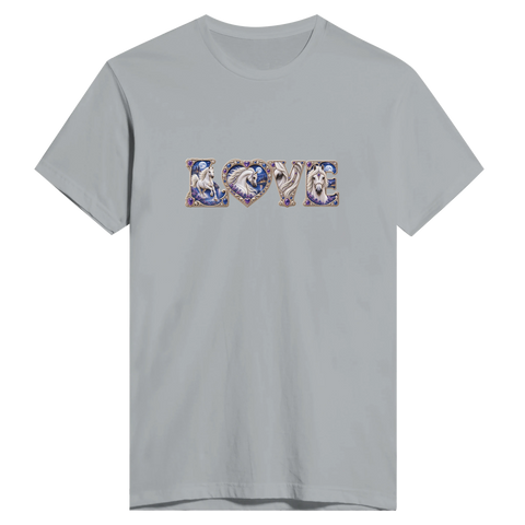Love – Schimmel im Mondlicht – Herren-T-Shirt
