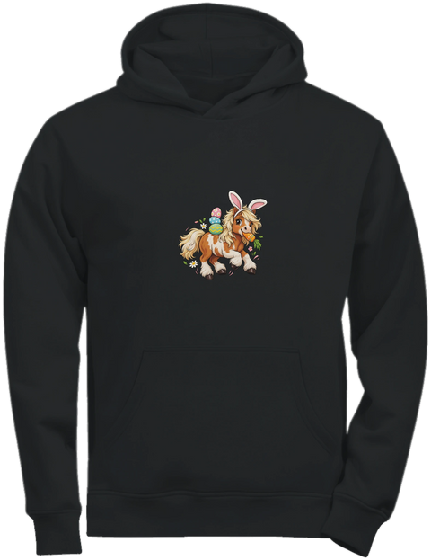 Osterhasen-Pony – Kinder-Hoodie Tee Jays
