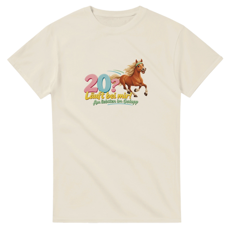 20? Läuft bei mir! – T-Shirt
