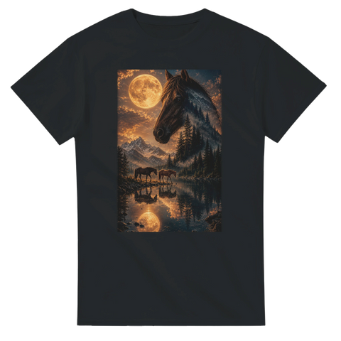 Mondnacht am Spiegelsee – T-Shirt