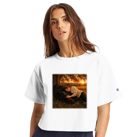 Zusammen im Abendfeld – Crop-Top