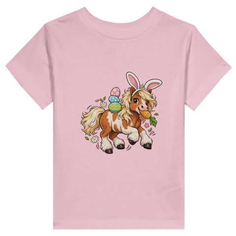 Osterhasen-Pony – Kleinkind-T-Shirt