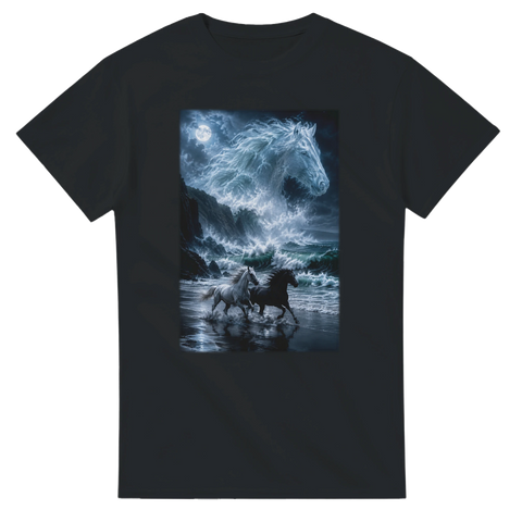 Meeresgeist an der Felsenküste – T-Shirt
