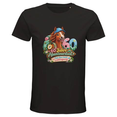60 Jahre Abenteuerlust – Bio-T-Shirt Herren