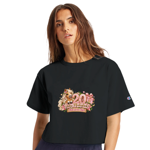 20 Jahre Pferdeglück – Crop-Top