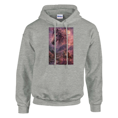 Kirschmond im Blütental – Hoodie