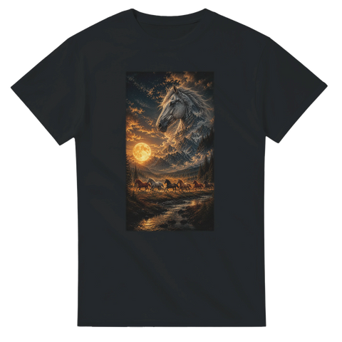 Mondnacht über der Talherde – T-Shirt