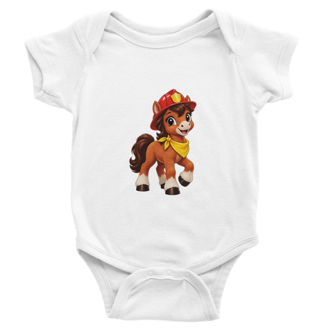Feuerwehr-Fips – Baby-Strampler