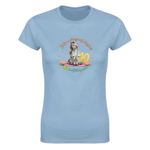Entspannt ins neue Jahrzehnt – Damen-T-Shirt