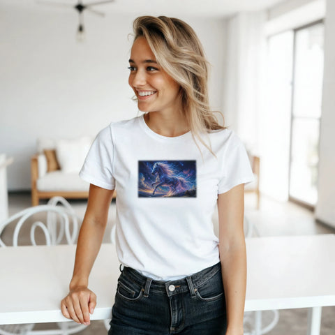 Sternenpferd – Damen-T-Shirt