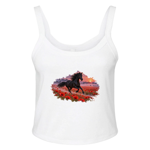 Rappe im Mohnfeld – Ripp-Tank-Top