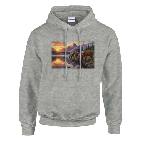 Tränke am Bergsee – Hoodie