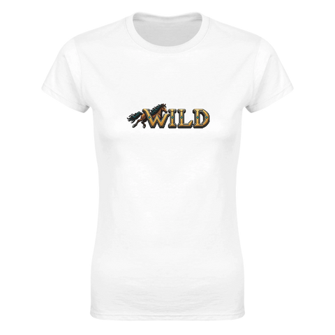 Wild – Brauner in Gold – Damen-T-Shirt