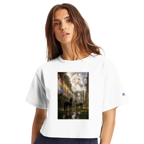 Lichtkathedrale der Pferde – Crop-Top