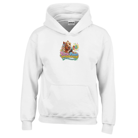 Pony-Power zum Geburtstag! (6 Jahre) – Kinder-Hoodie