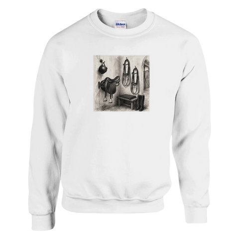 Sattelkammer als Aquarell – Pullover