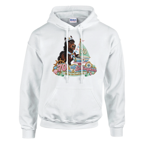 70 und auf Lieblingskurs – Hoodie