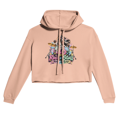 40 Jahre Rock im Stall – Cropped Hoodie