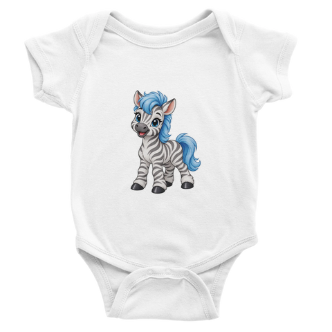 Streifenflitzer – Baby-Strampler