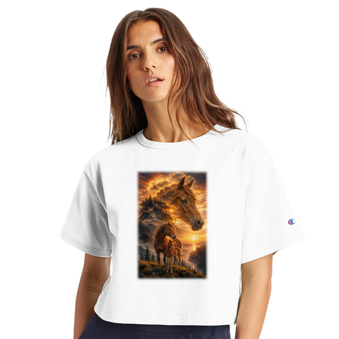 Fjordlicht – Crop-Top