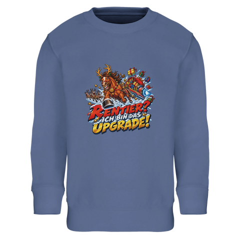 Rentier? Ich bin das Upgrade! – Kinder-Pullover