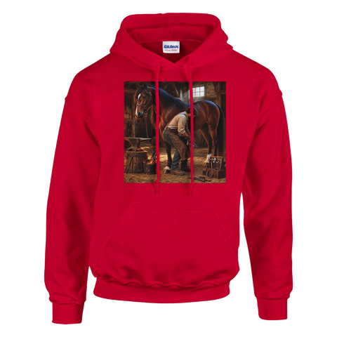 Hufschmied am Amboss – Hoodie