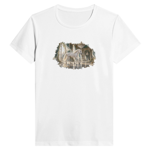 Schimmel im Palastsaal – Performance-Shirt Damen