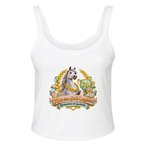 70 und eine Stall-Legende – Ripp-Tank-Top