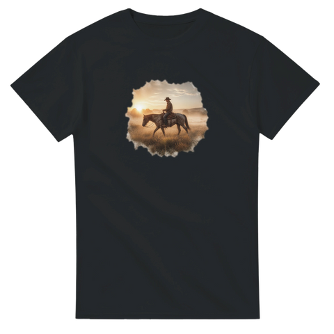 Morgennebel in der Prärie – T-Shirt