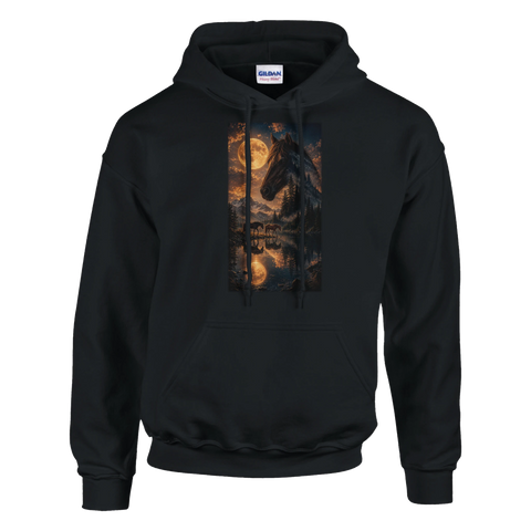 Mondnacht am Spiegelsee – Hoodie