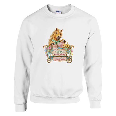 70 und herrlich gelassen – Pullover