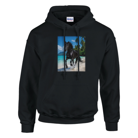Galopp am Palmenstrand – Hoodie