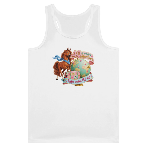 40 und reif fürs Abenteuer – Tank-Top
