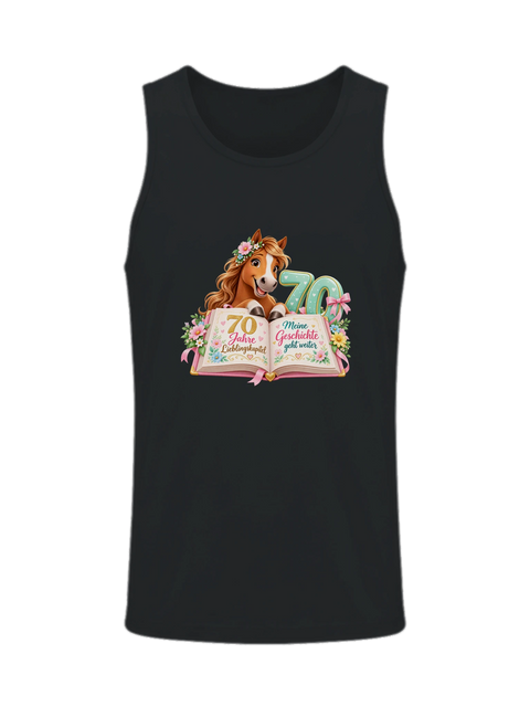 70 Jahre Lieblingskapitel – Herren-Tank-Top