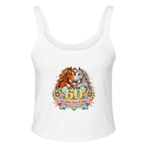 60 Jahre Herz und Hufe – Ripp-Tank-Top